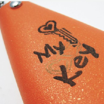 經典皮革鑰匙包